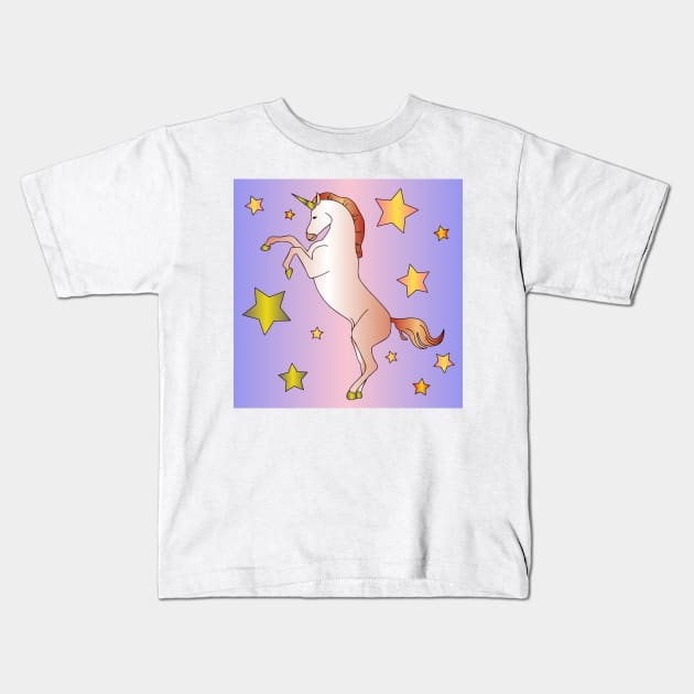 Unicorns 114 (Style:8) Kids T-Shirt by luminousstore